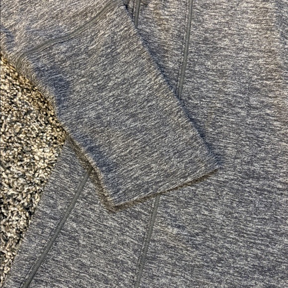 Athleta Grey Long Sleeve Top - Picture 2 of 6